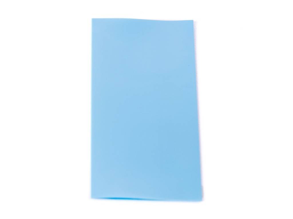 PVC Wärmeschrumpfschlauch ø18,12 mm x 70 mm für 18650 Zellen Hellblau-1