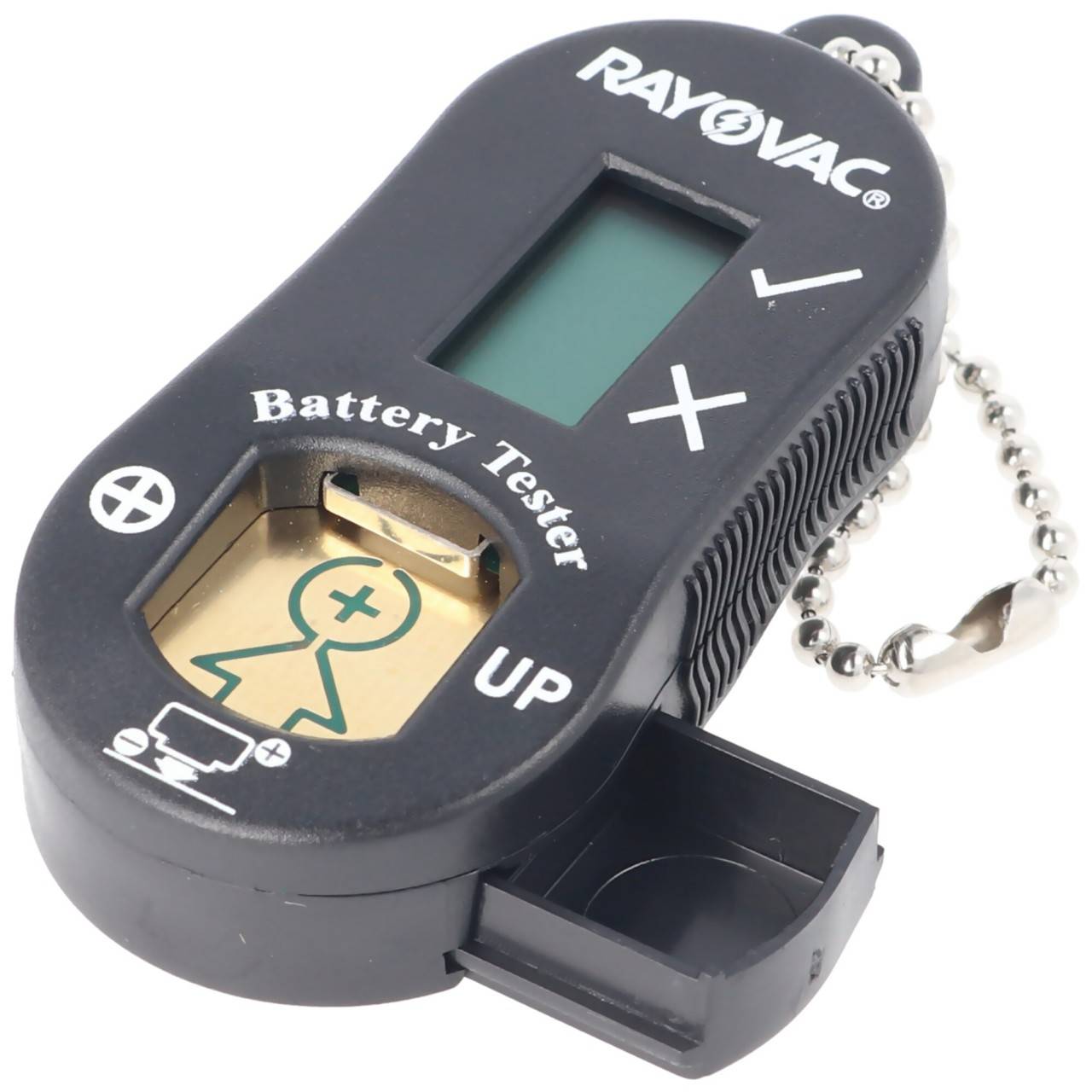 Batterietester für Hörgerätebatterien mit Batterieaufbewahrungsbox, prüft alle gängigen Hörgerätebatterien-0