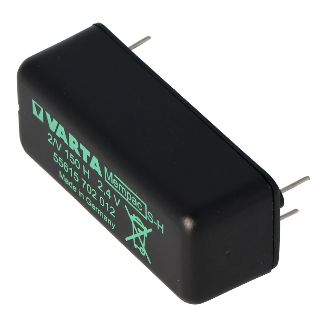 Varta Backup Akku MEMPAC S-H, 2N150H, 55615-702-012-0