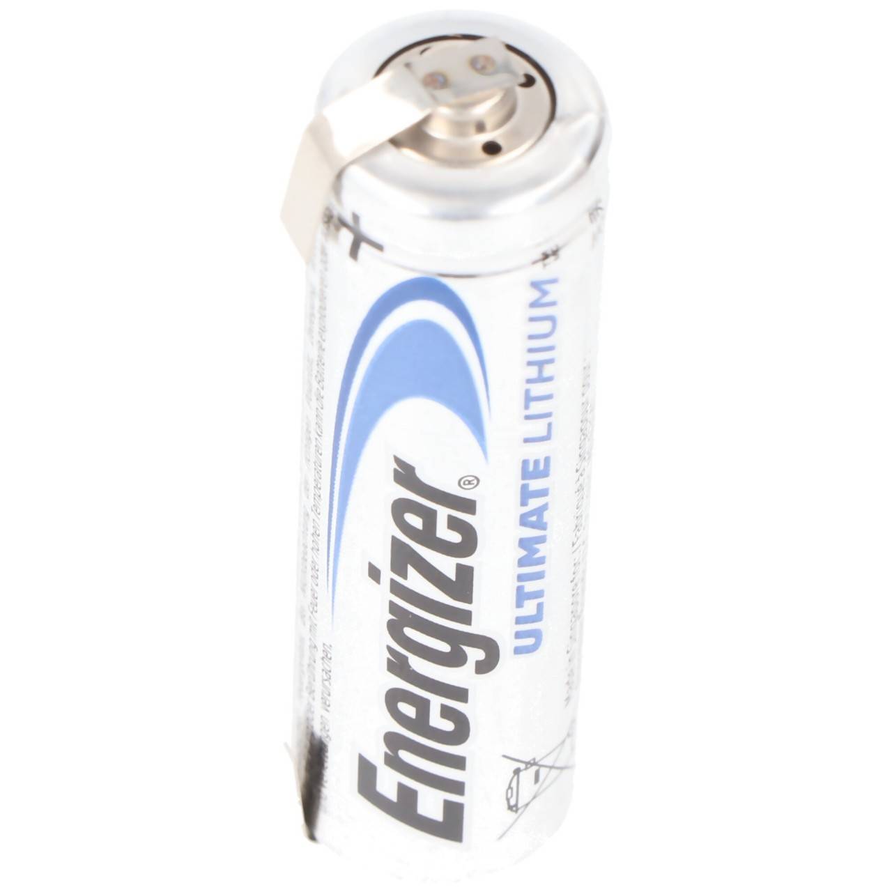 Energizer Ultimate Lithium L91 Mignon 1,5V mit Lötfahnen U-Form-0