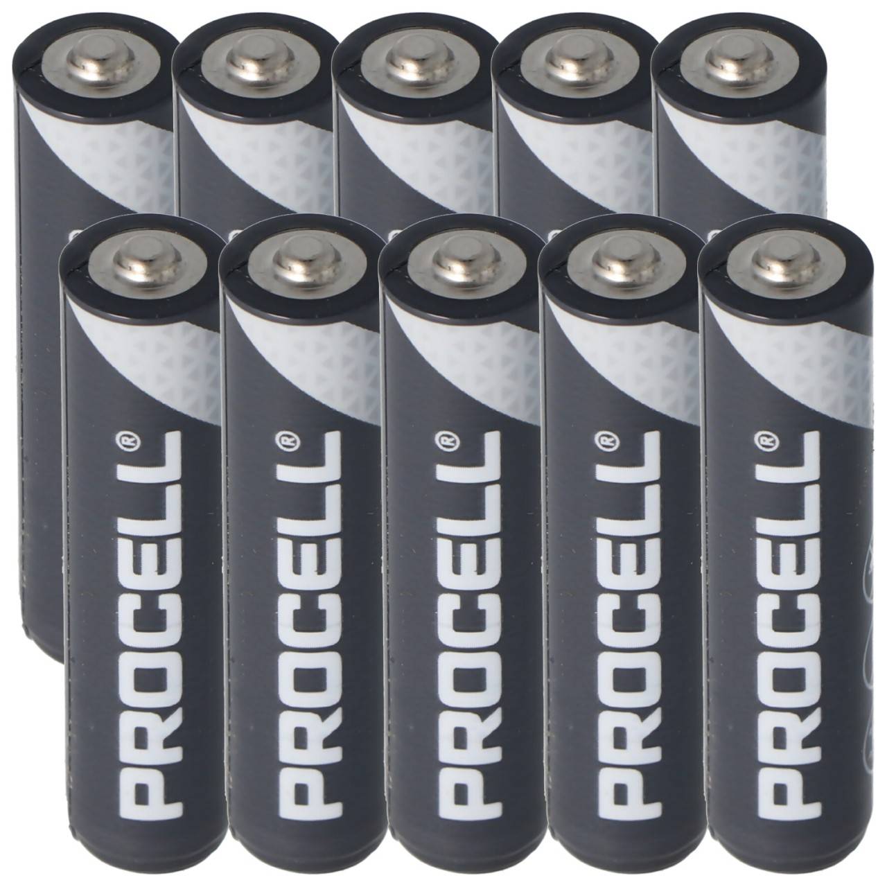 10 Stück Duracell Procell Alkaline AAA Micro LR03 im Karton-0