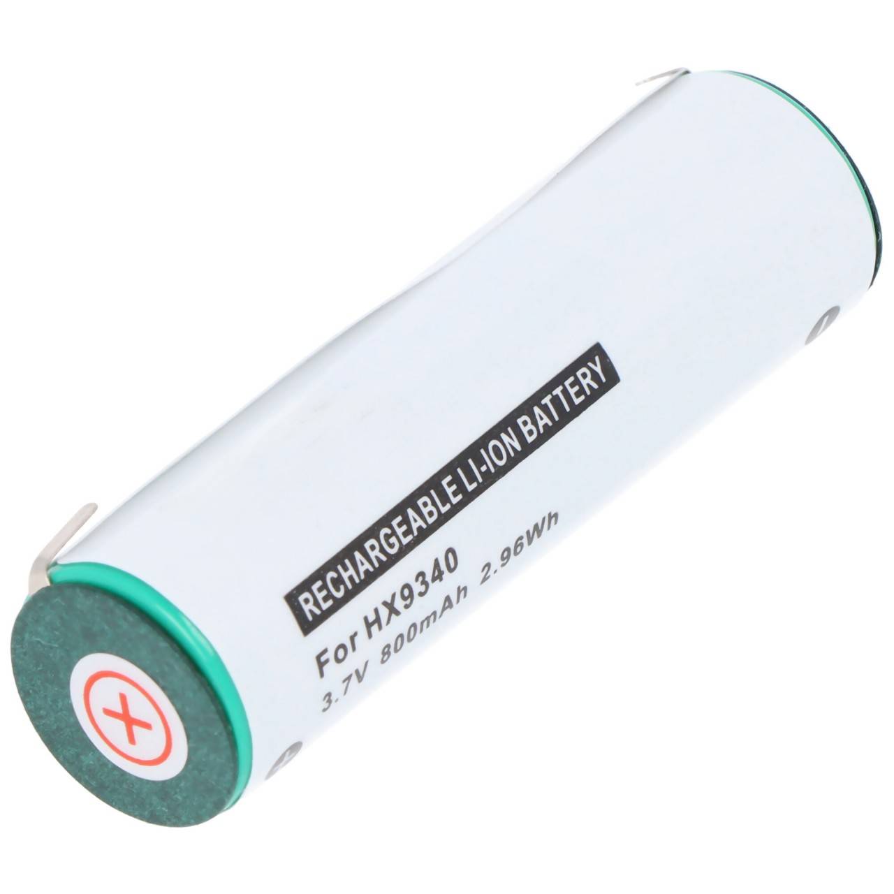 Akku mit kurzen Lötfahnen passend für Philips Sonicare DiamondClean HX9340, HX9350, HX9352, HX9360, 800mAh-2