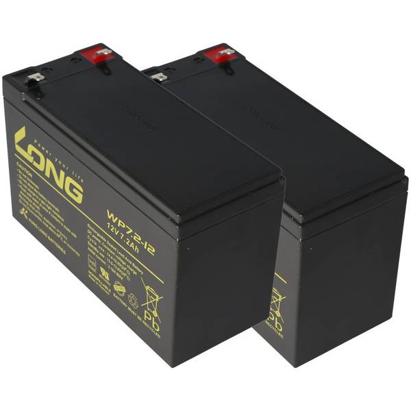Akkusatz passend für APC RBC48, SUA750I, SMT750I, DLA750I, UPS-750T, UPS-750THV, UPS-750TLV