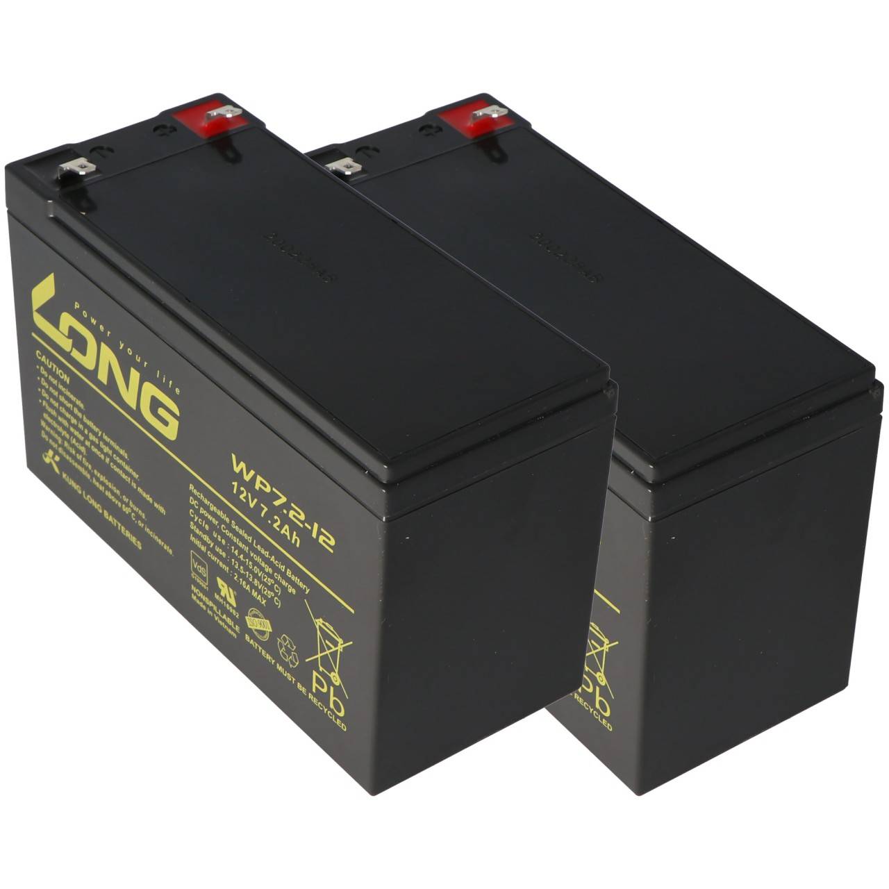 Akkusatz passend für APC RBC48, SUA750I, SMT750I, DLA750I, UPS-750T, UPS-750THV, UPS-750TLV-0