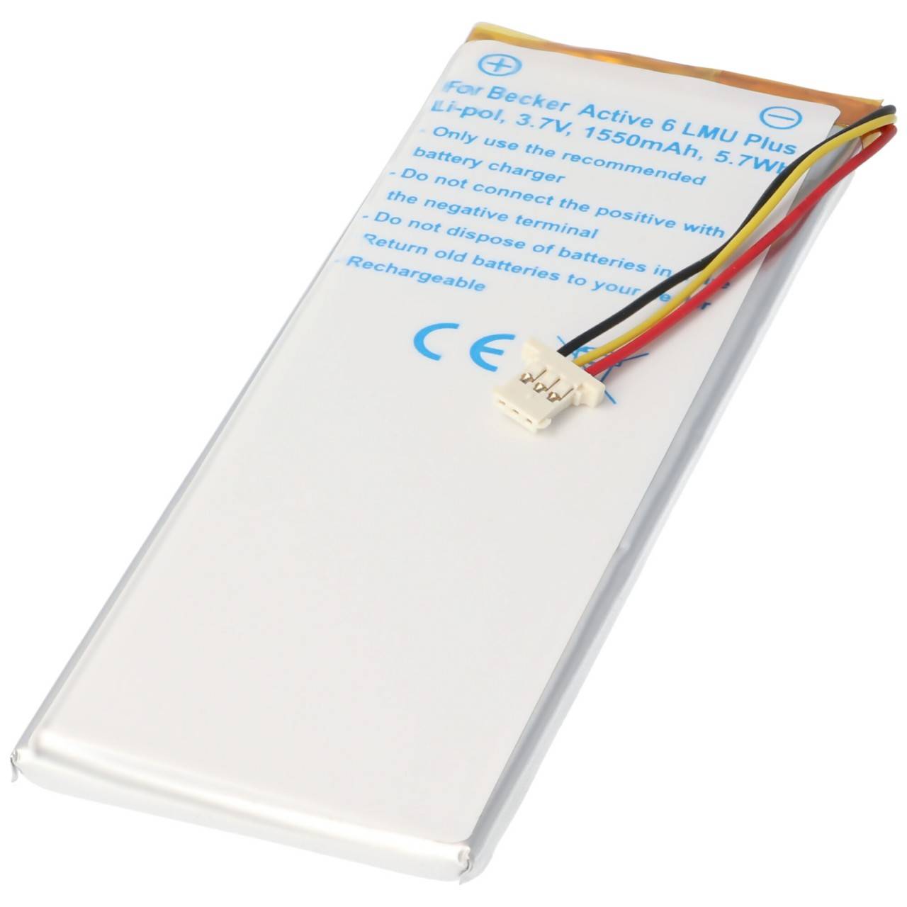 Akku passend für Becker Active 6 LMU Plus Akku 334517373442, SR3840100, 335000000000, 334532320611-3