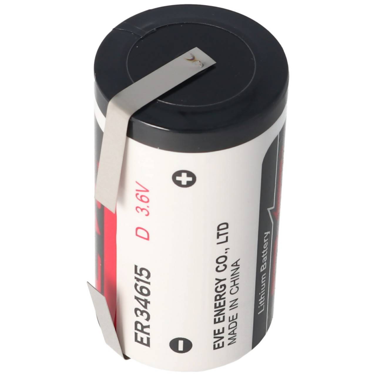 EVE ER34615 D S EVE Herst.Nr: ER34615DSEVE 3,6 Volt 19000mAh mit Lötfahnen in U-Form-3