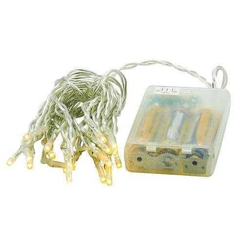 EGB LED-Mini-Lichterkette 20 flg. Batteriebetrieb mit Timer-0