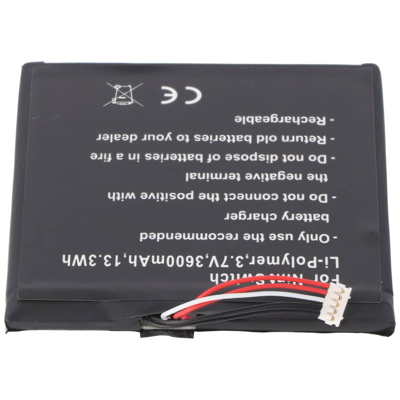 Akku passend für Nintendo Switch, Li-Polymer, 3,7V, 3600mAh, 13,3Wh-2