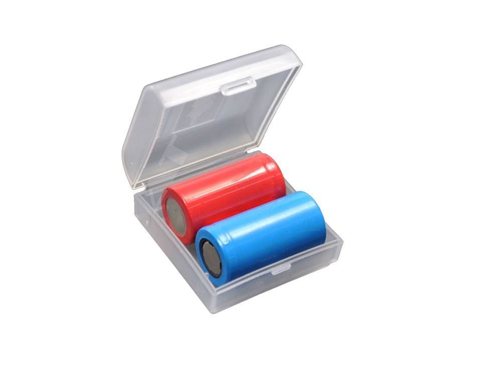 Plastikbox für 2x 18350 transparent-0