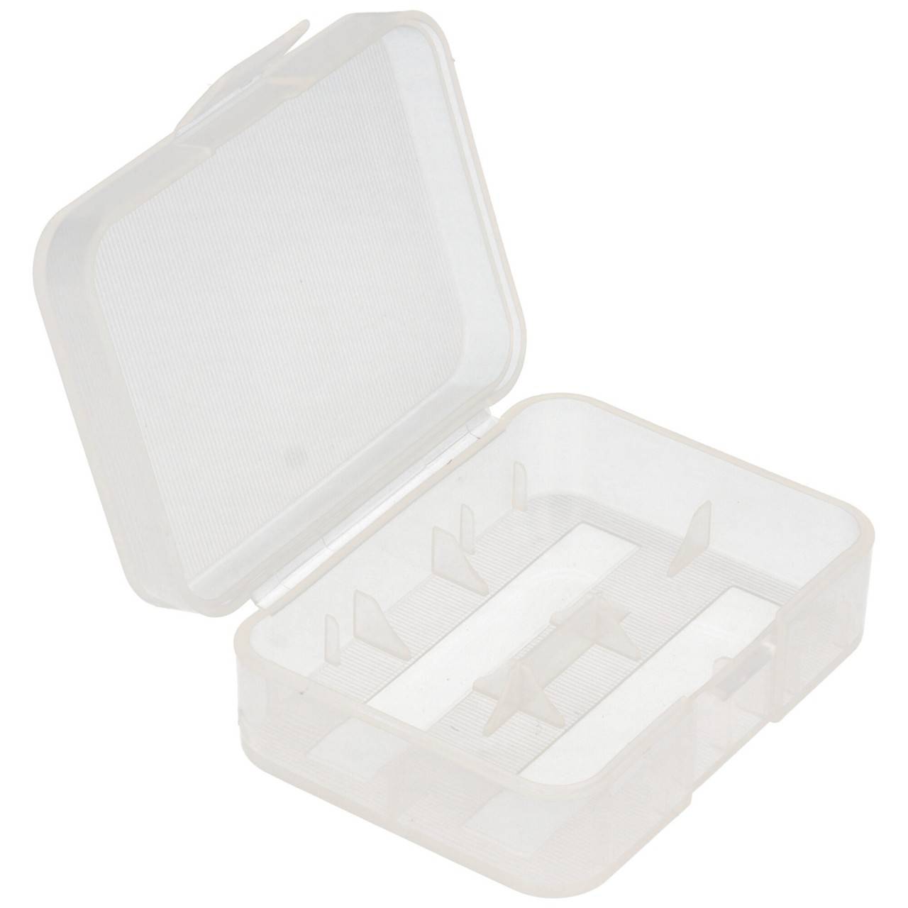Plastikbox AccuSafe für 2x 18500 oder 3x 16340 transparent-0