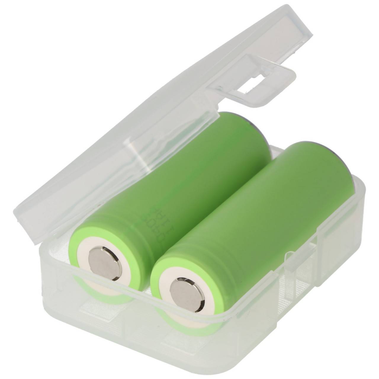 Plastikbox AccuSafe für 2x 18500 oder 3x 16340 transparent-1