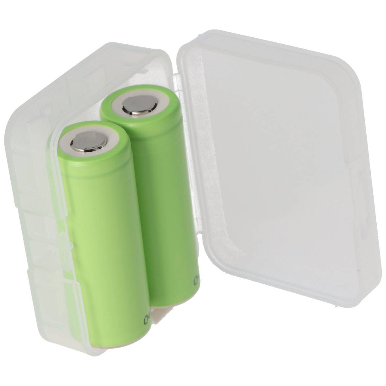 Plastikbox AccuSafe für 2x 18500 oder 3x 16340 transparent-4