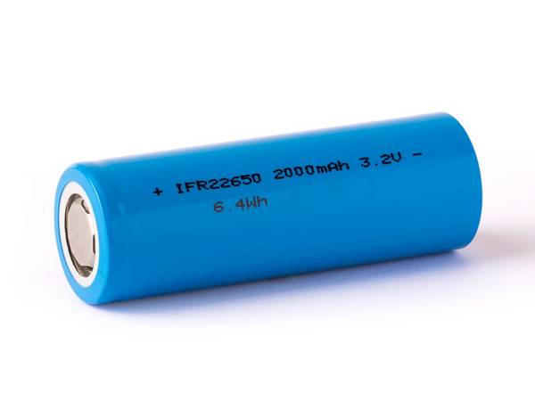 IFR22650 3,2Volt bis 3,3 Volt 2000mAh LiFePO4 Lithium-Eisenphosphat Akku, Abmessungen beachten 65x22,1mm