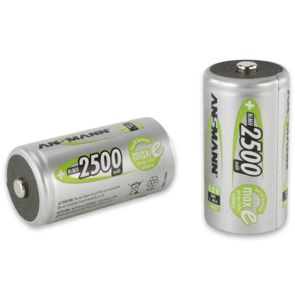 Ansmann NiMH-Akku Baby 2500mAh 2er Blister-1