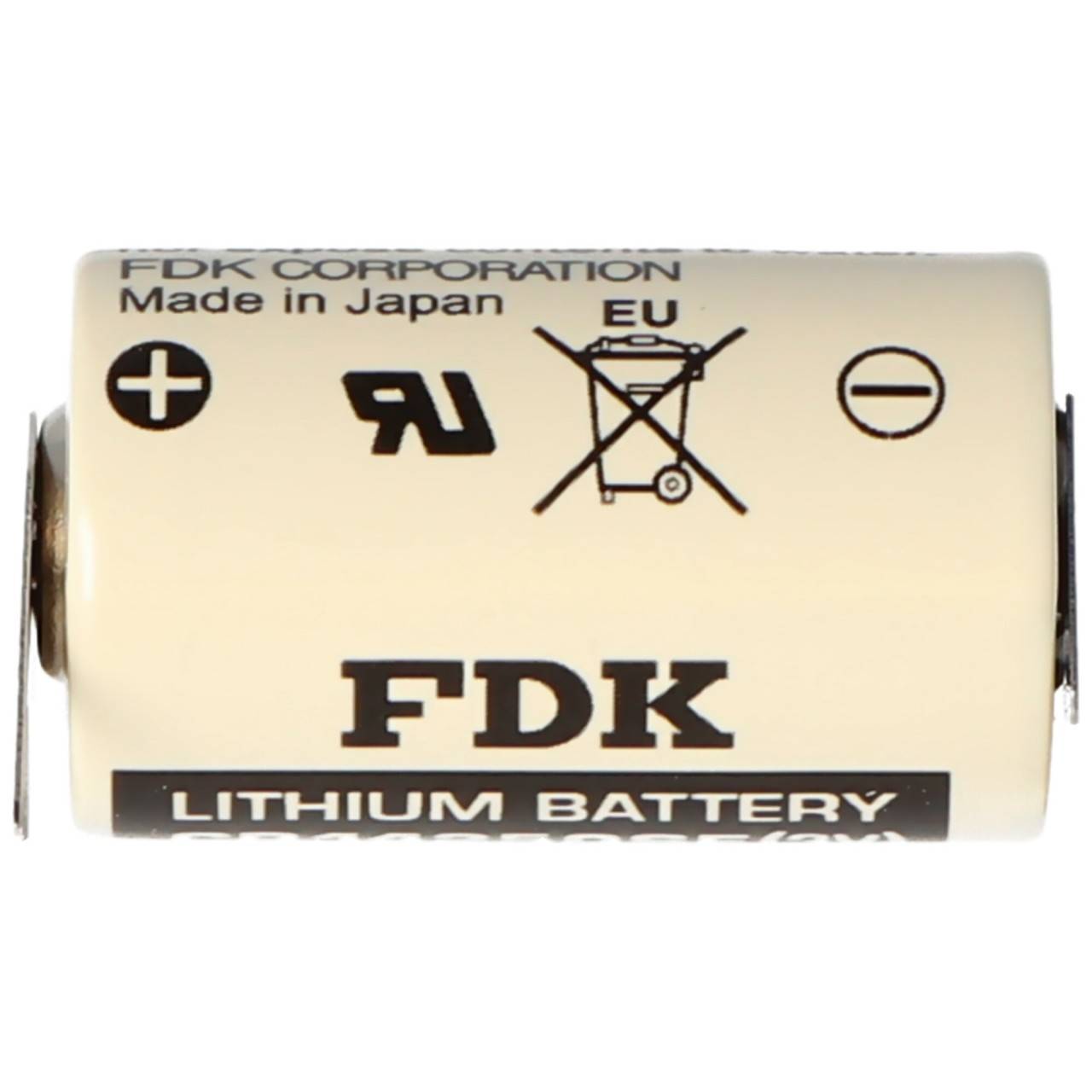Sanyo Lithium Batterie CR14250 SE 1/2AA, IEC CR14250, 3er Print, 7,6mm Rastermaß-4