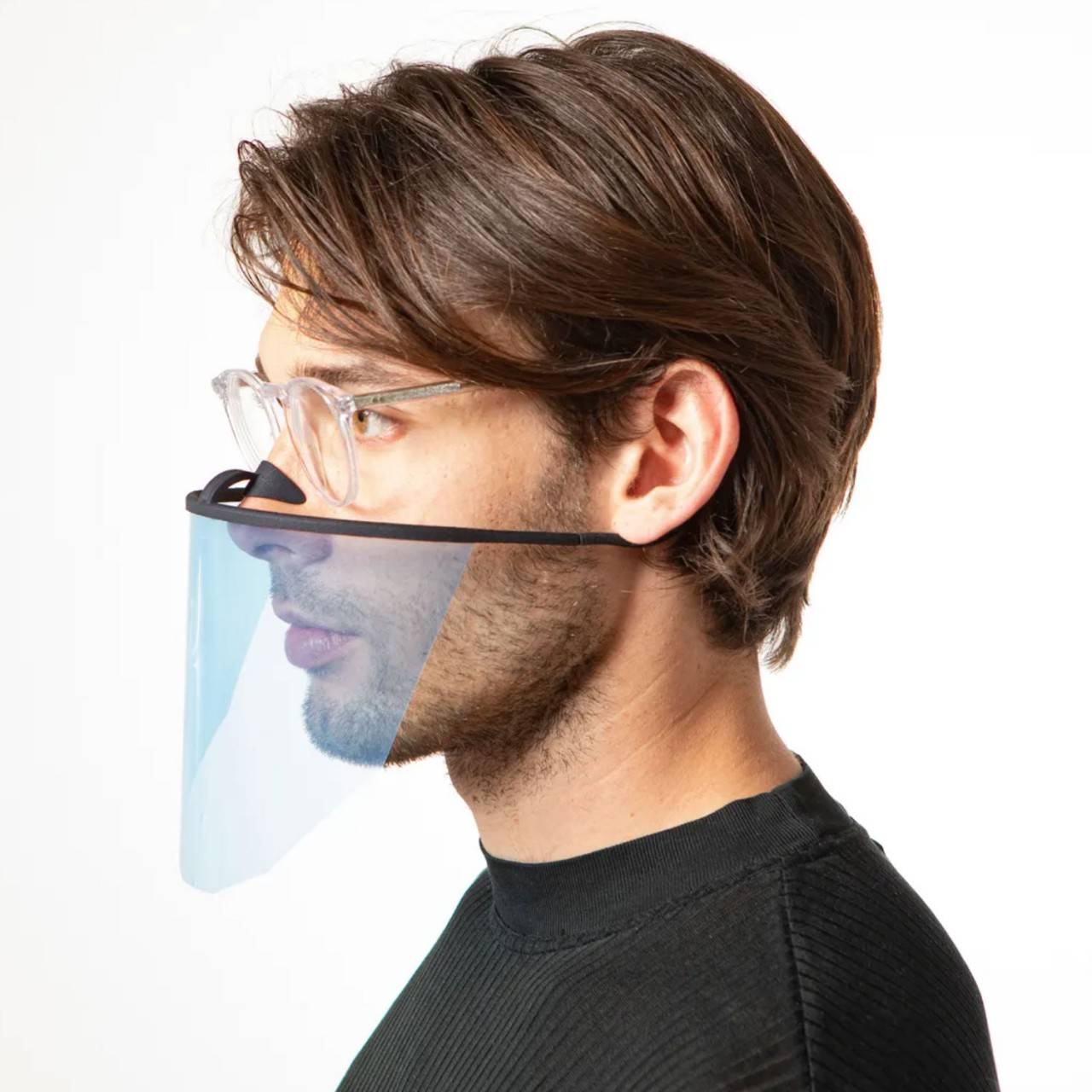Norona Shield die transparente Schutzmaske für Ihren Mund- und Nasenbereich, viel Mimik wenig Maske, farblich sortiert-1