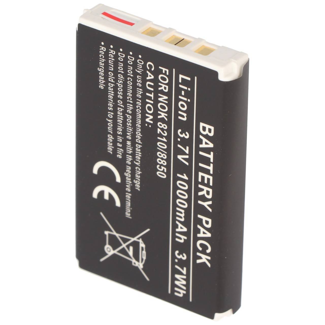 Akku passend für Nokia 8210, 8850, Li-Ion, 3,7V, 1000mAh, 3,7Wh-2