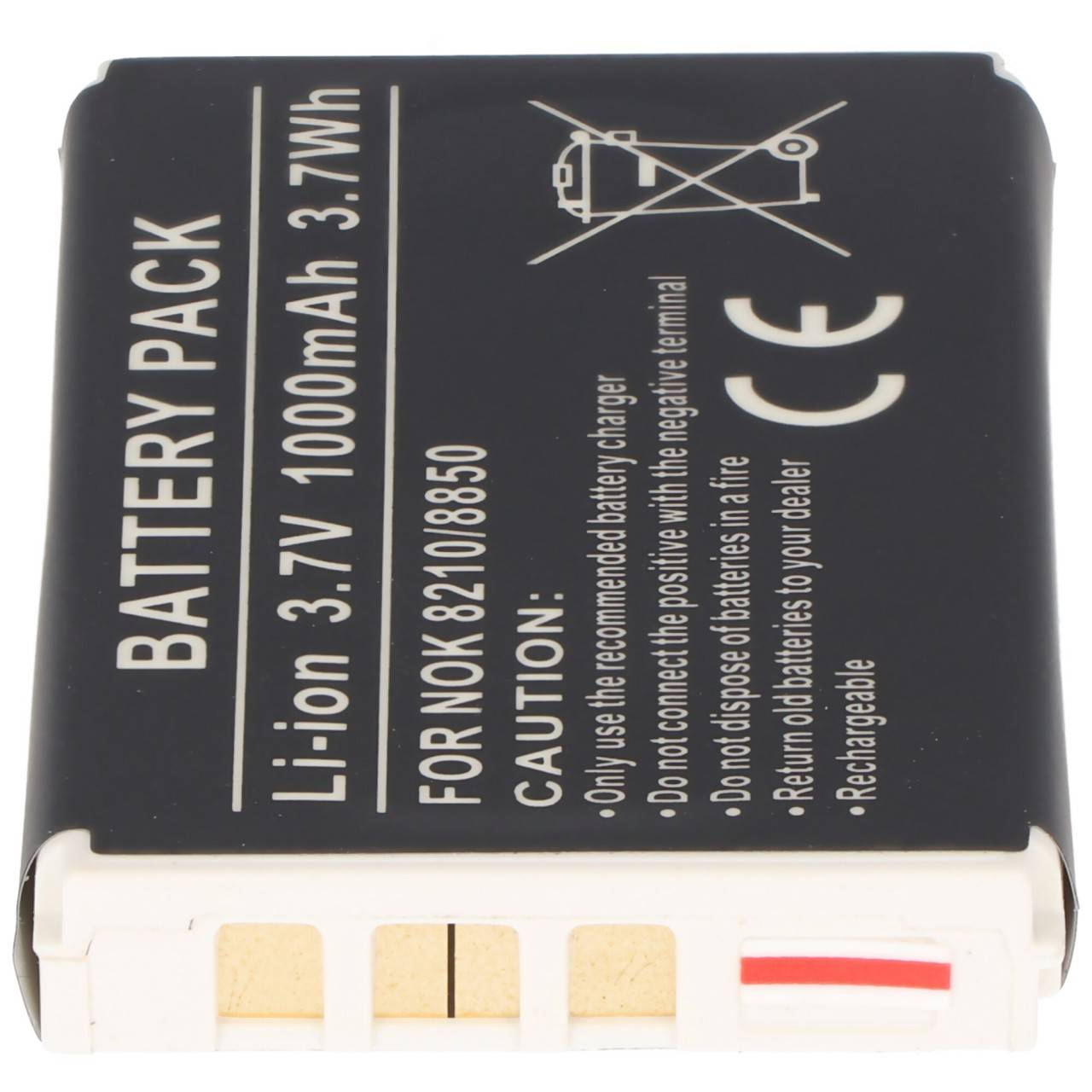 Akku passend für Nokia 8210, 8850, Li-Ion, 3,7V, 1000mAh, 3,7Wh-3