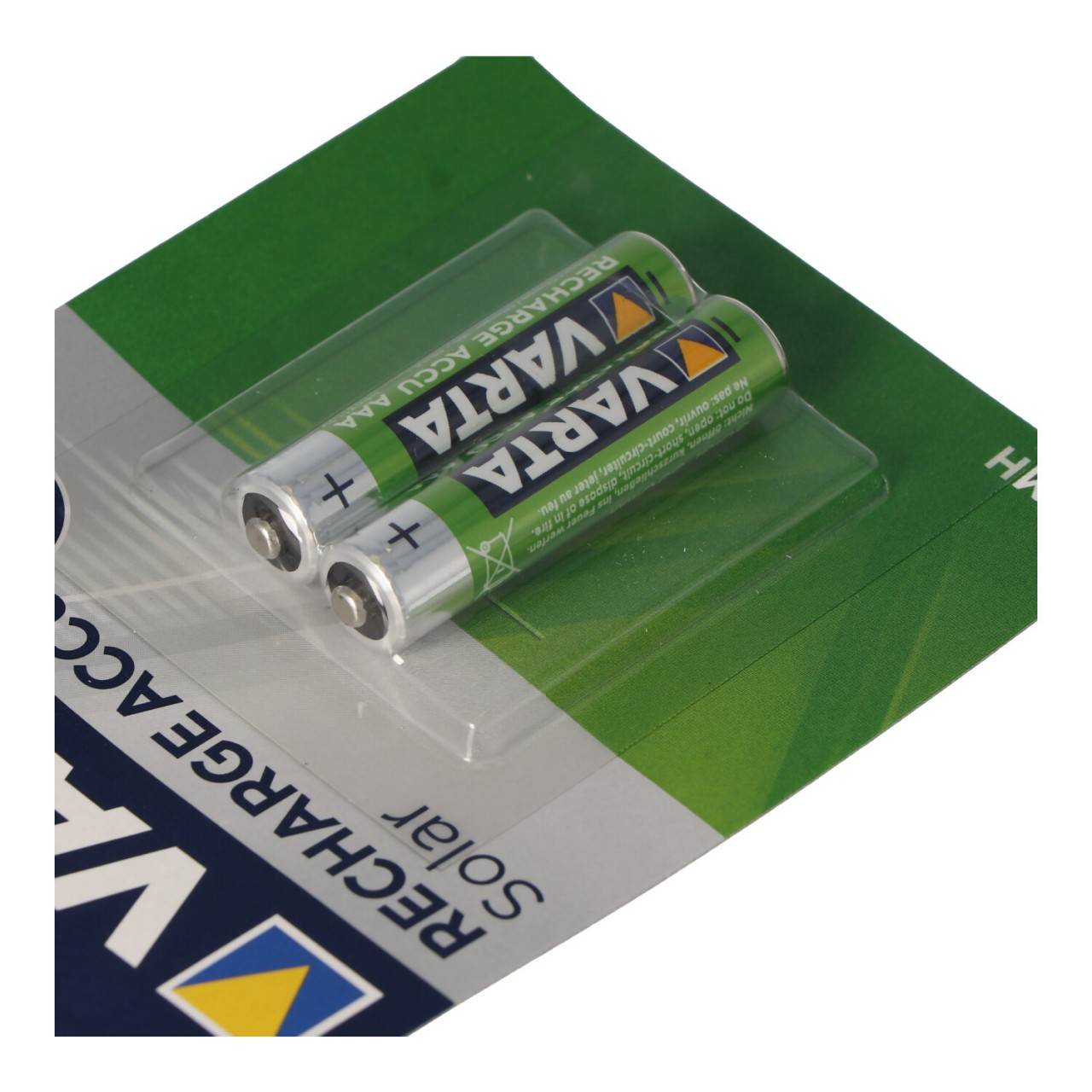 Solar Akku NiMH AAA Micro Varta 550mAh ideal für Gartenleuchten, mit Akkubox-1