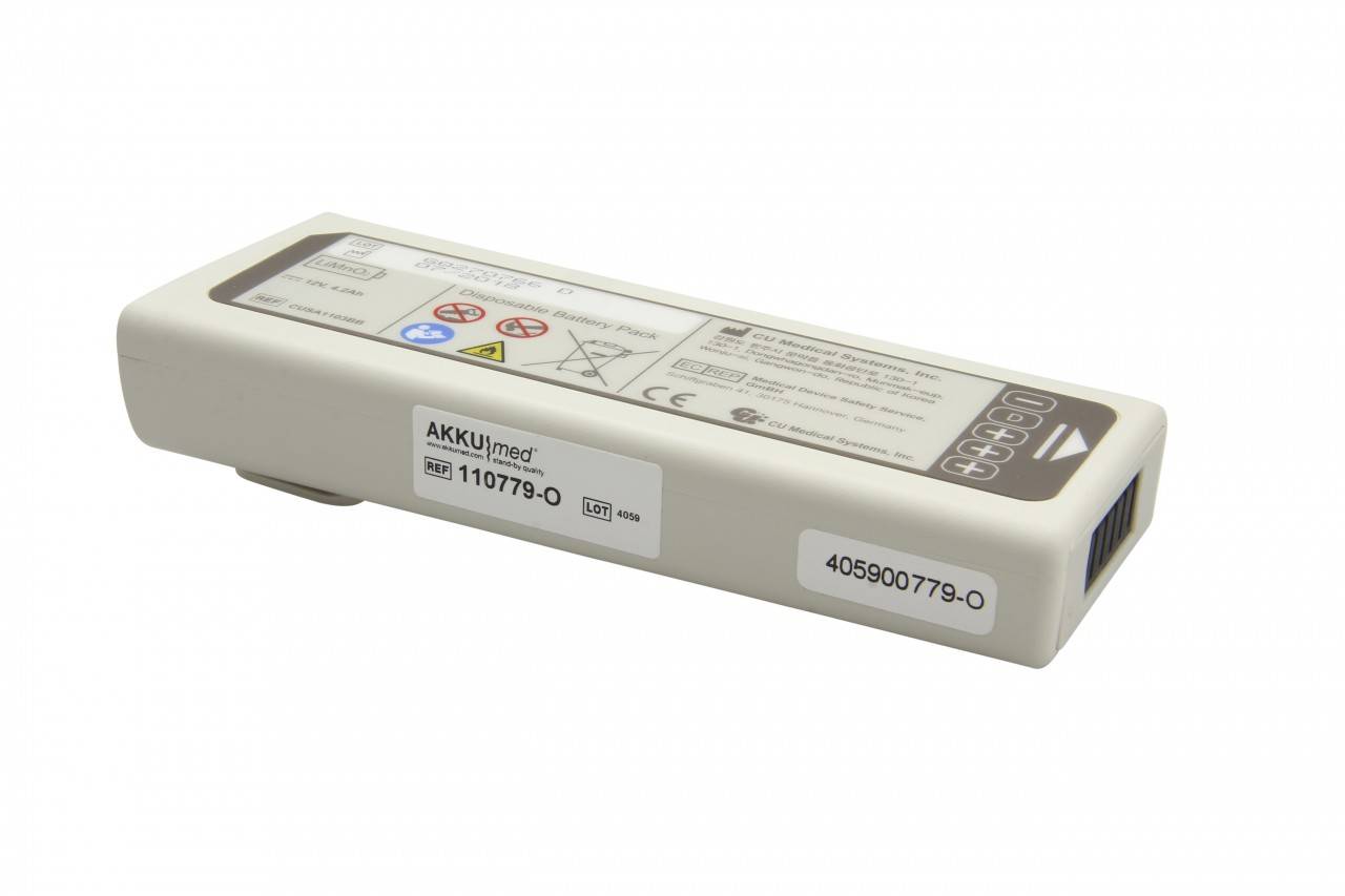 Original Lithiumbatterie CU Medical AED, Defibrillator I-PAD-0