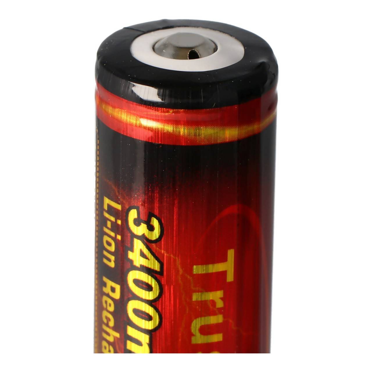 Trustfire 18650 3400mAh 3,6V - 3,7V 68,9x18,41mm PCB geschützter Li-Ion-Akku (Flame)-1