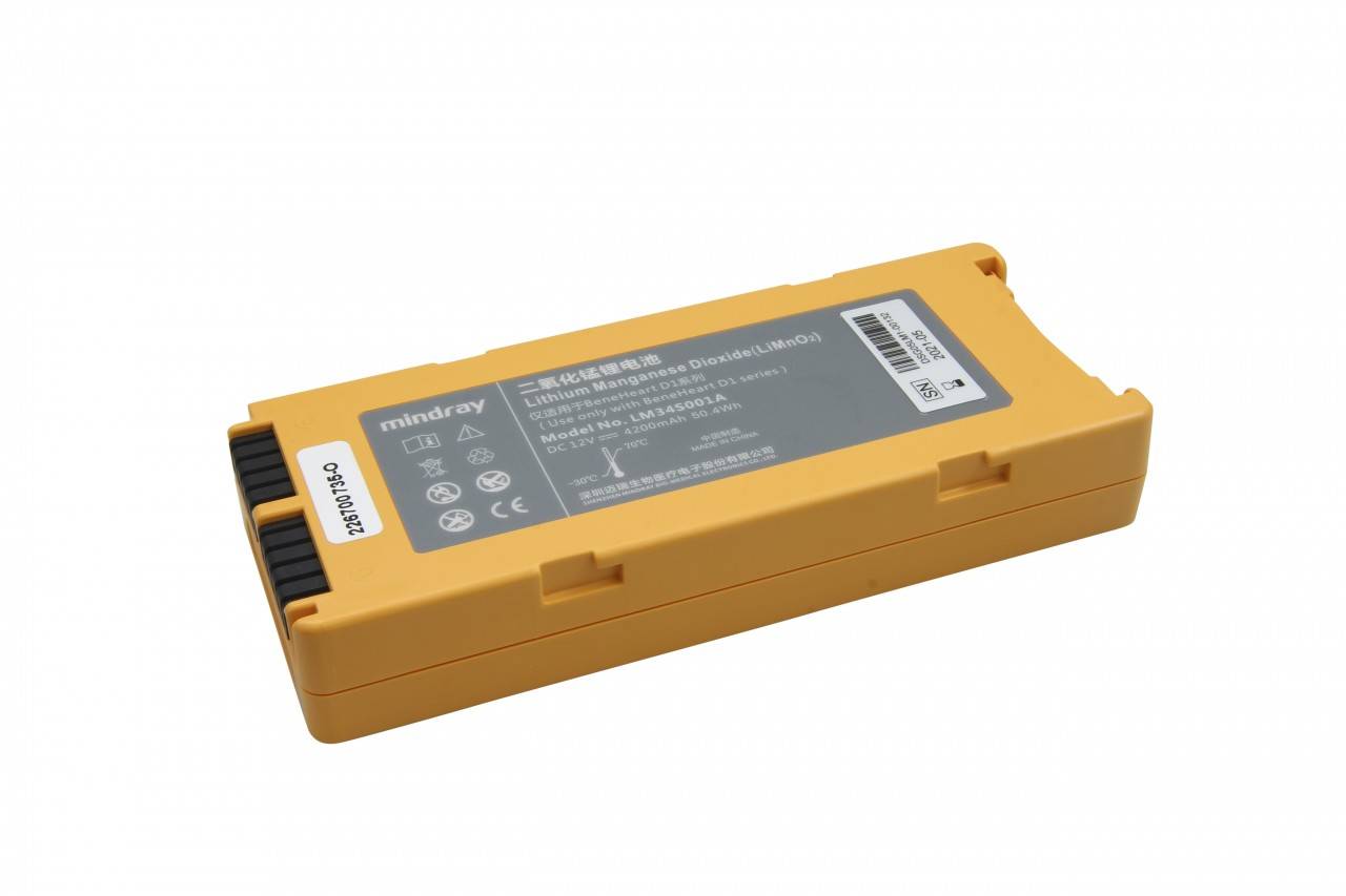 Original Li Ion Akku Datascope Mindray BeneHeart D1 Defibrillator - Typ 115-026737-00-0