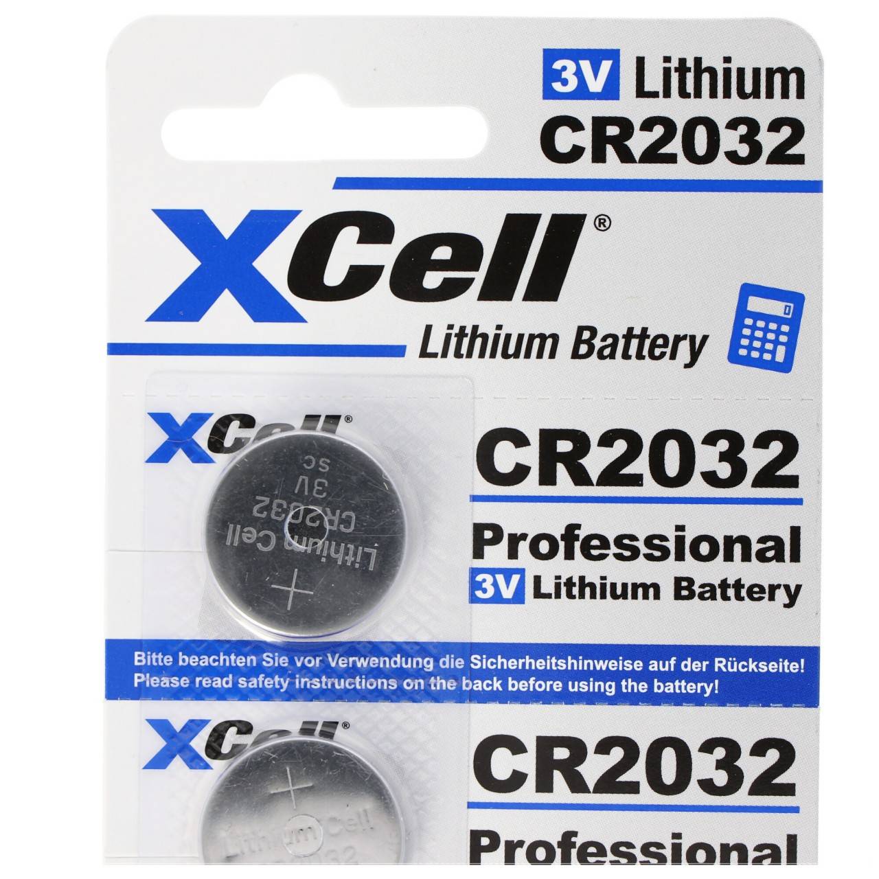 5er-Sparset CR2032 Lithium Batterie 3V, CR2032 Batterien im praktischen 5er Set-2