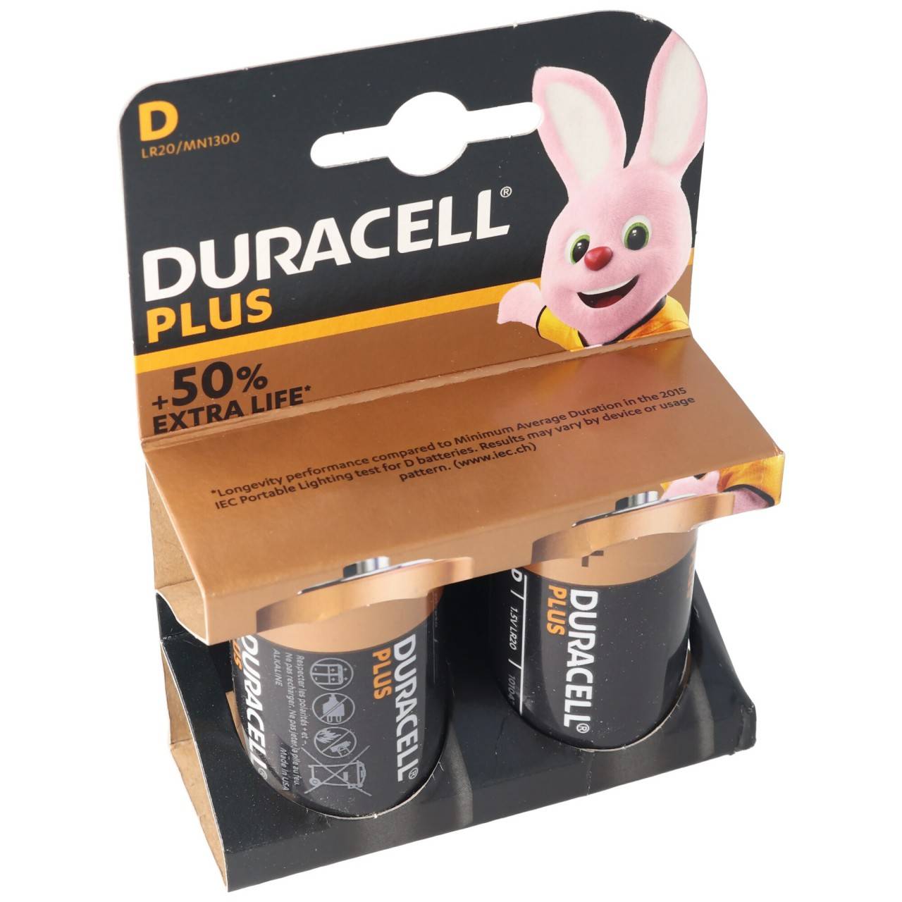 Duracell Batterie Plus Power -D (MN1300/LR20) Mono 2St.-1
