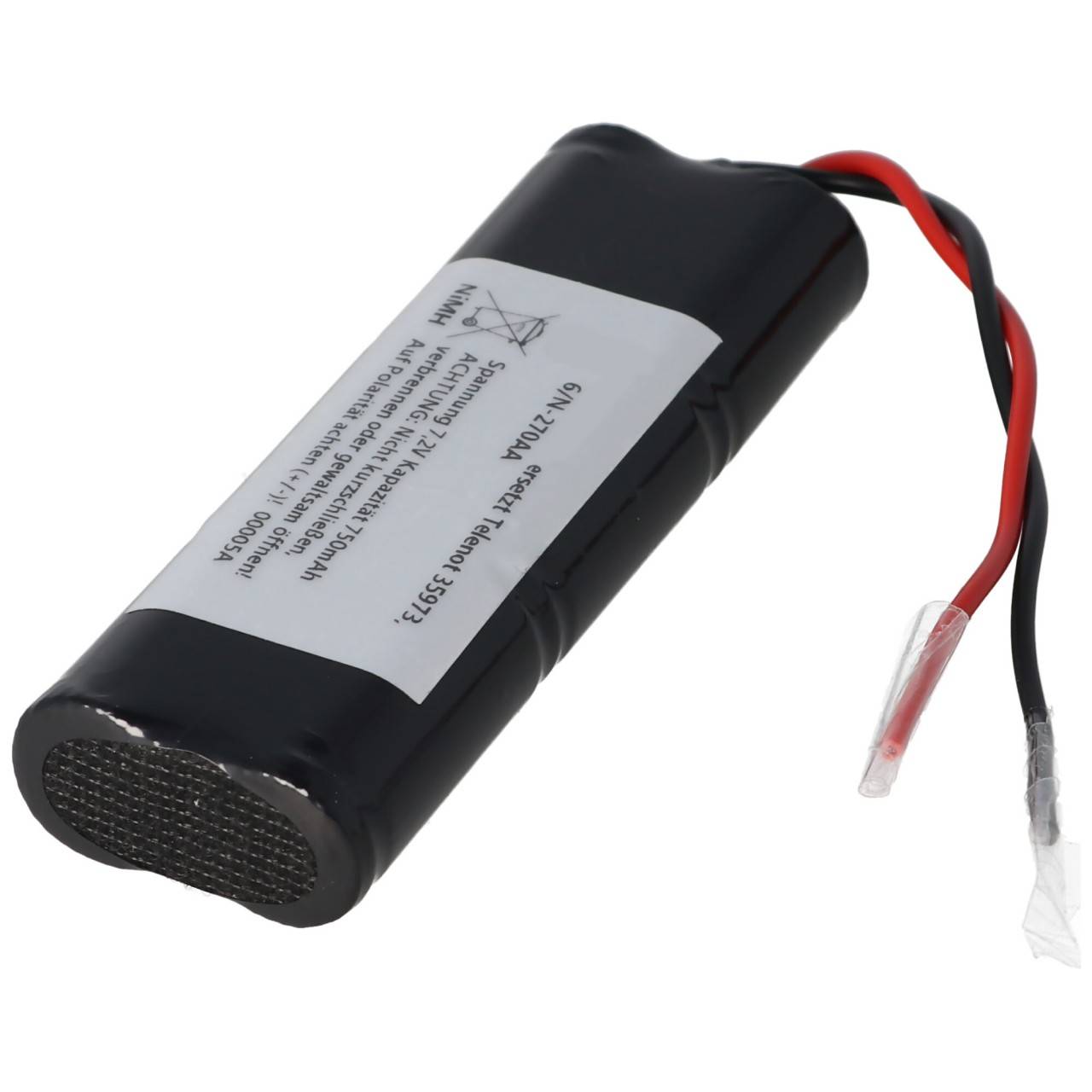 Akku passend für Telenot 35 973 Sender F1011/S 7,2V NiMH Akkupack zum Selbstumbau-2
