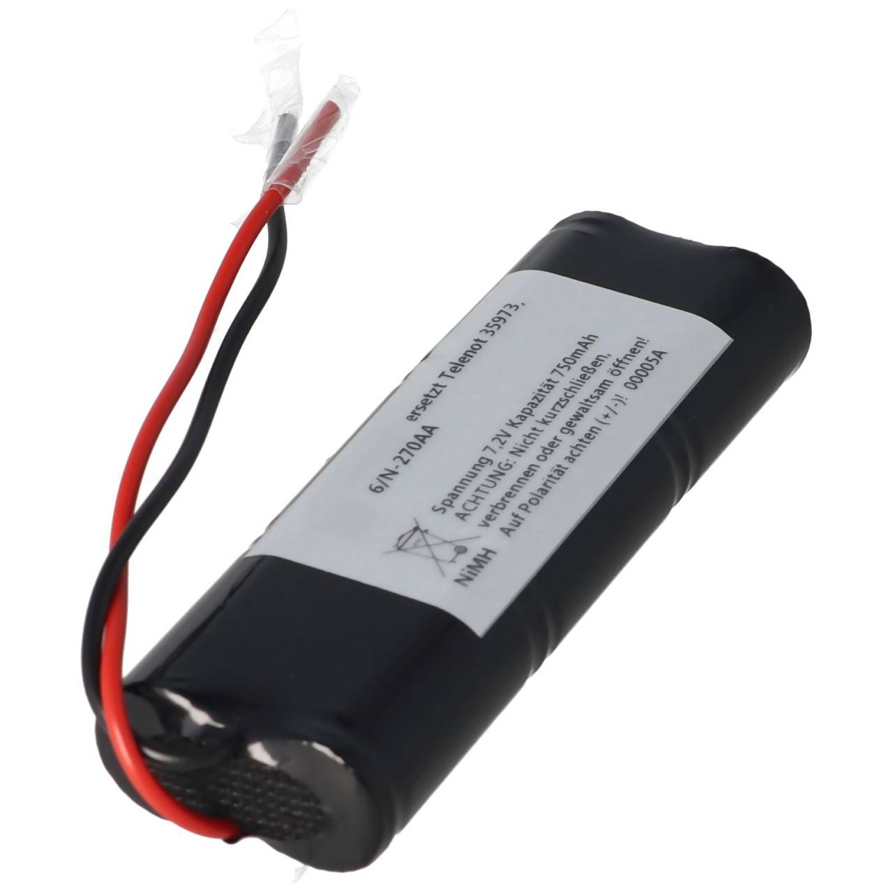 Akku passend für Telenot 35 973 Sender F1011/S 7,2V NiMH Akkupack zum Selbstumbau-4