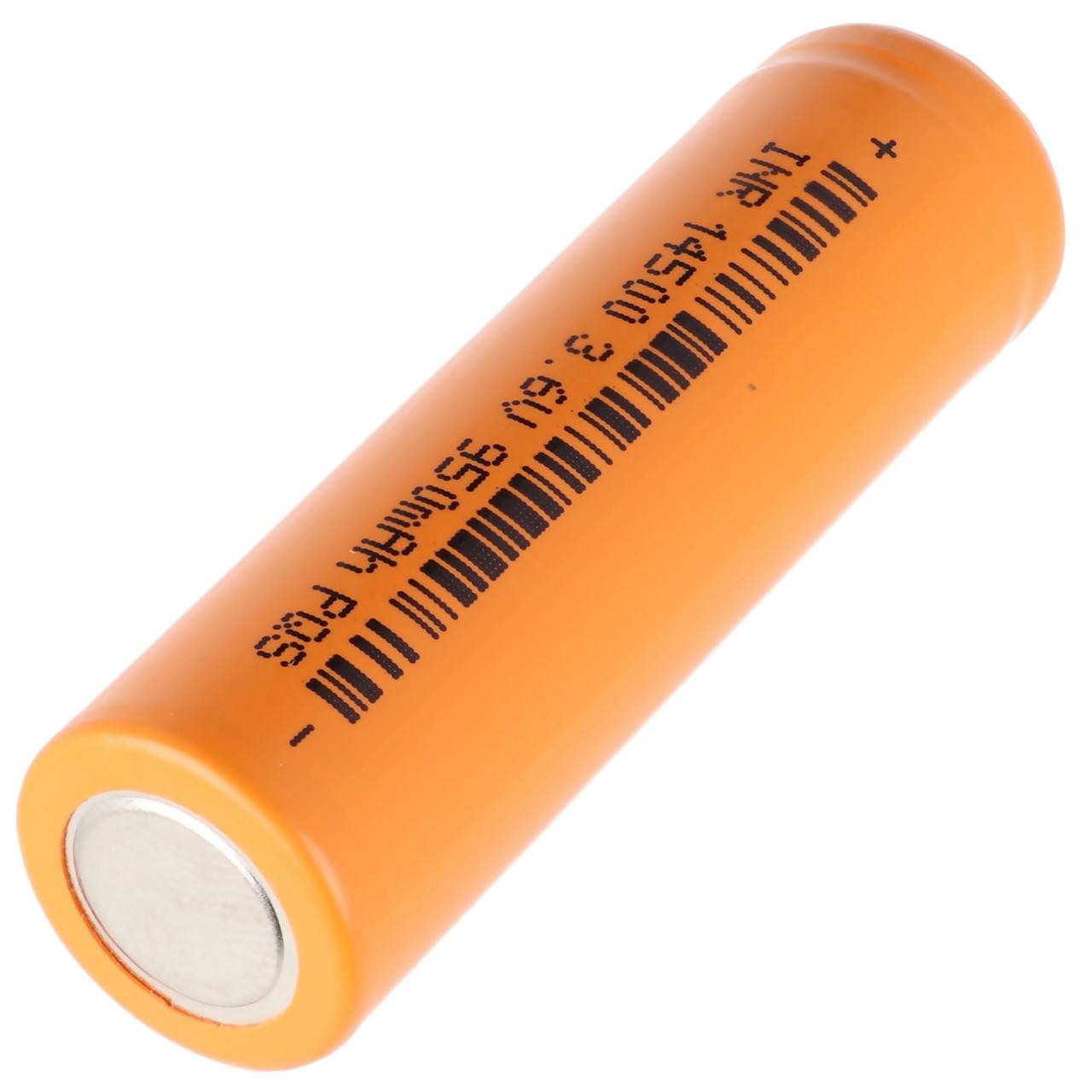 INR 14500 mit 950mAh 3,6V bis- 3,7V Li-Ion-Zelle ungeschützt 48,5x14,1mm-2