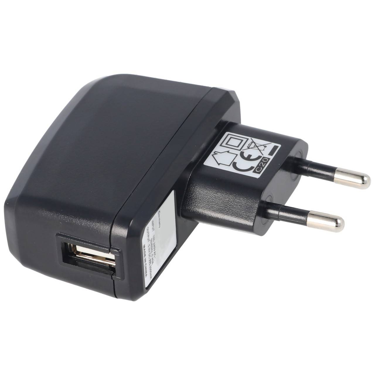 100-240 Volt USB Ladeadapter, Ausgang 5V, 2000mA USB Netzteil 2Ah-0