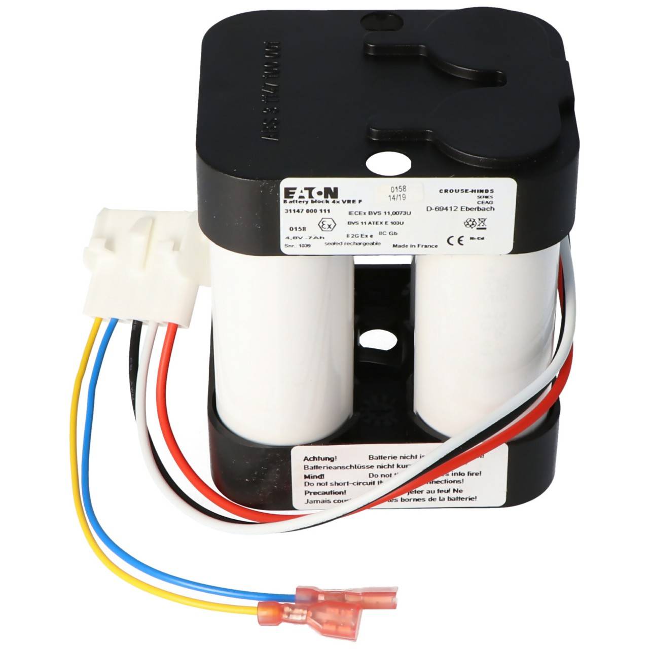 Akku für CEAG Handlampe CEAG SEB8, CEAG SEB8L, CEAG SEB8ADR 4,8 Volt 7000mAh-3