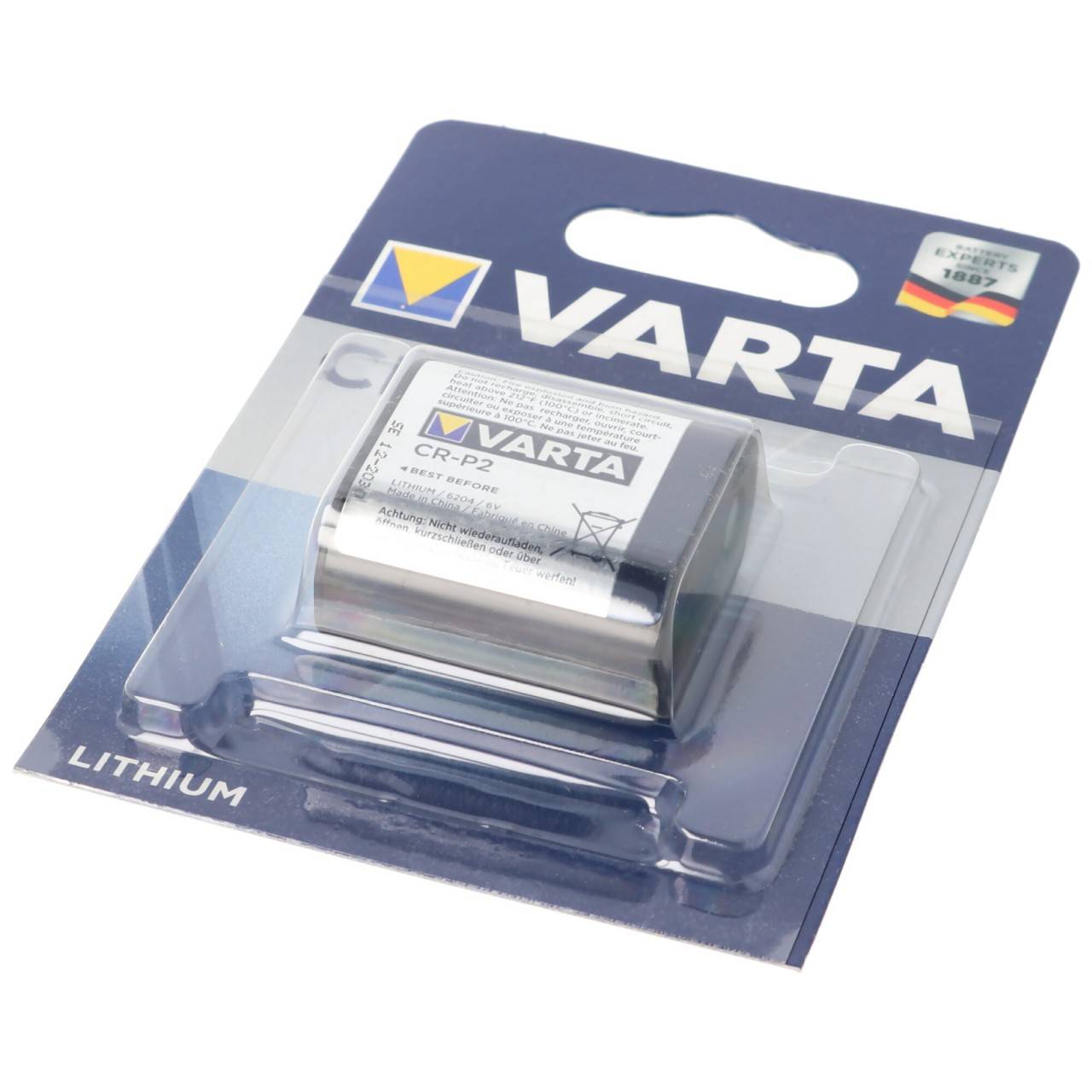 Batterie passend für Keramag Geberit Lithium 6V Batterietyp 577230, 577500, 599171000-1