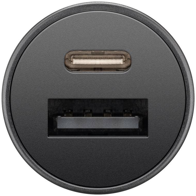 Dual-USB Auto Schnellladegerät USB-CTM Power Delivery, Ladeadapter für Kfz, lädt Geräte über USB-A und USB-C,...-1