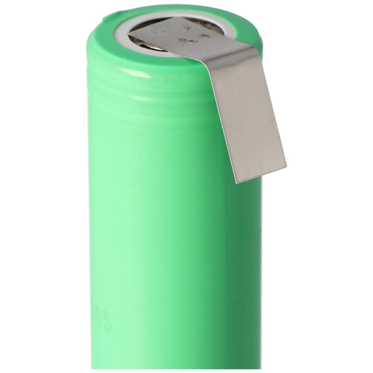 INR18650-25R 2500mAh 3,6V - 3,7V ungeschützt mit Lötfahne U Form, 64,85x18,3mm-1