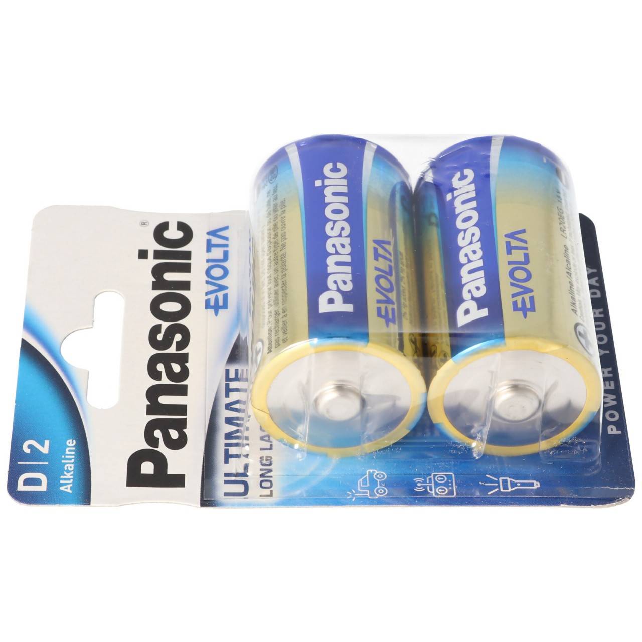Panasonic EVOLTA Batterie die neue Alkaline Batterien Mono/D LR20-2