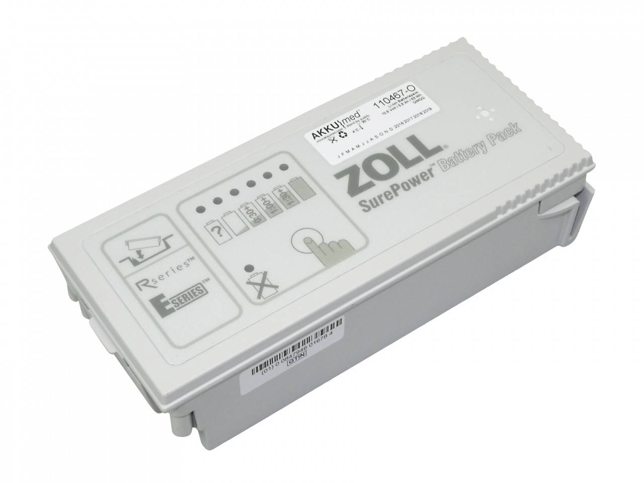 Original Li-Ion Akku Zoll Defibrillator AED Pro, E-Serie-0