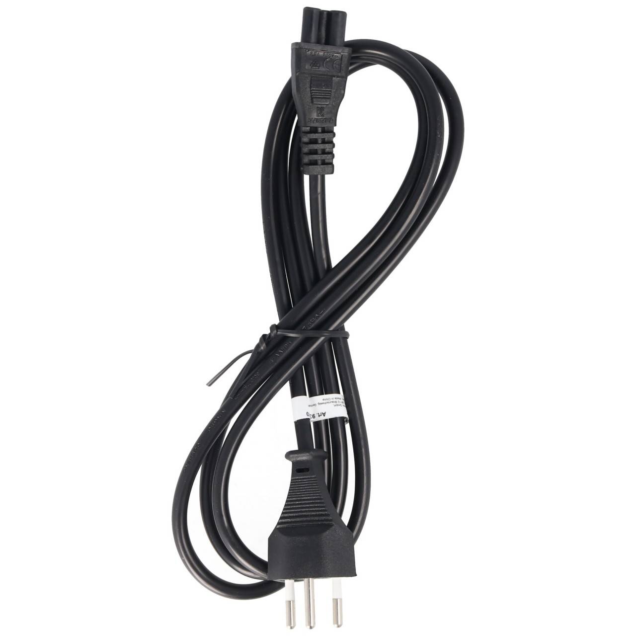 Schweiz Netzkabel Schweiz-Stecker IEC 320 C5, 1,8 Meter-0