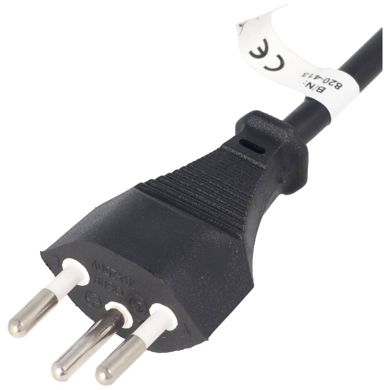 Schweiz Netzkabel Schweiz-Stecker IEC 320 C5, 1,8 Meter-1