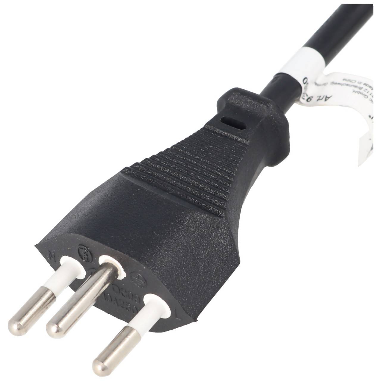 Schweiz Netzkabel Schweiz-Stecker IEC 320 C5, 1,8 Meter-4