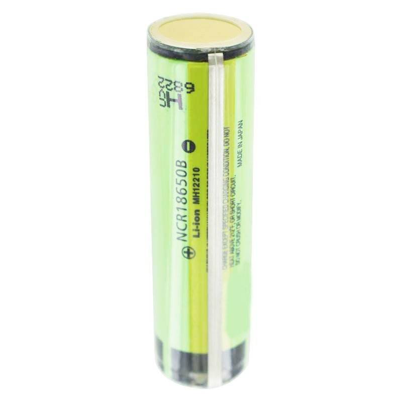 Panasonic 18650 Li-Ion Akku mit 3400mAh und Schutzschaltung und Schnell-Ladegerät-1