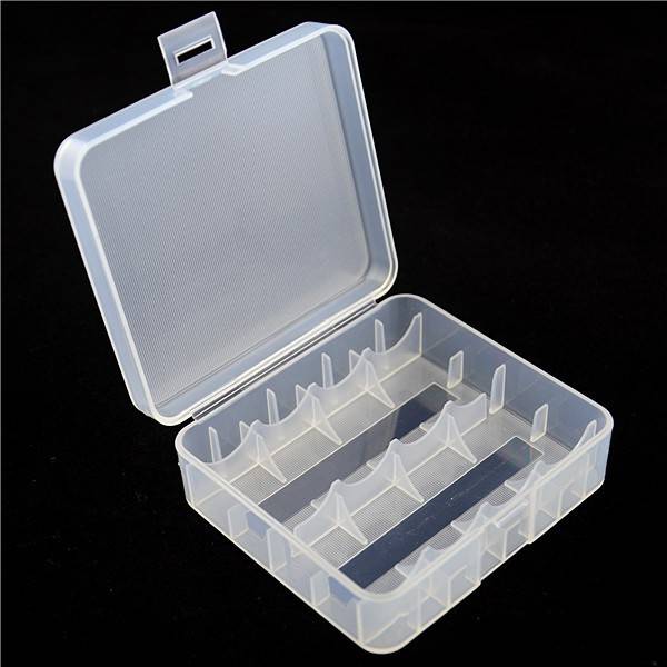 Aufbewahrungsbox D1 für 4x 18650 oder 2x 26650 Li-Ion-Akku max. 65,5mm, nicht passend für geschützte 18650 Akkus-0