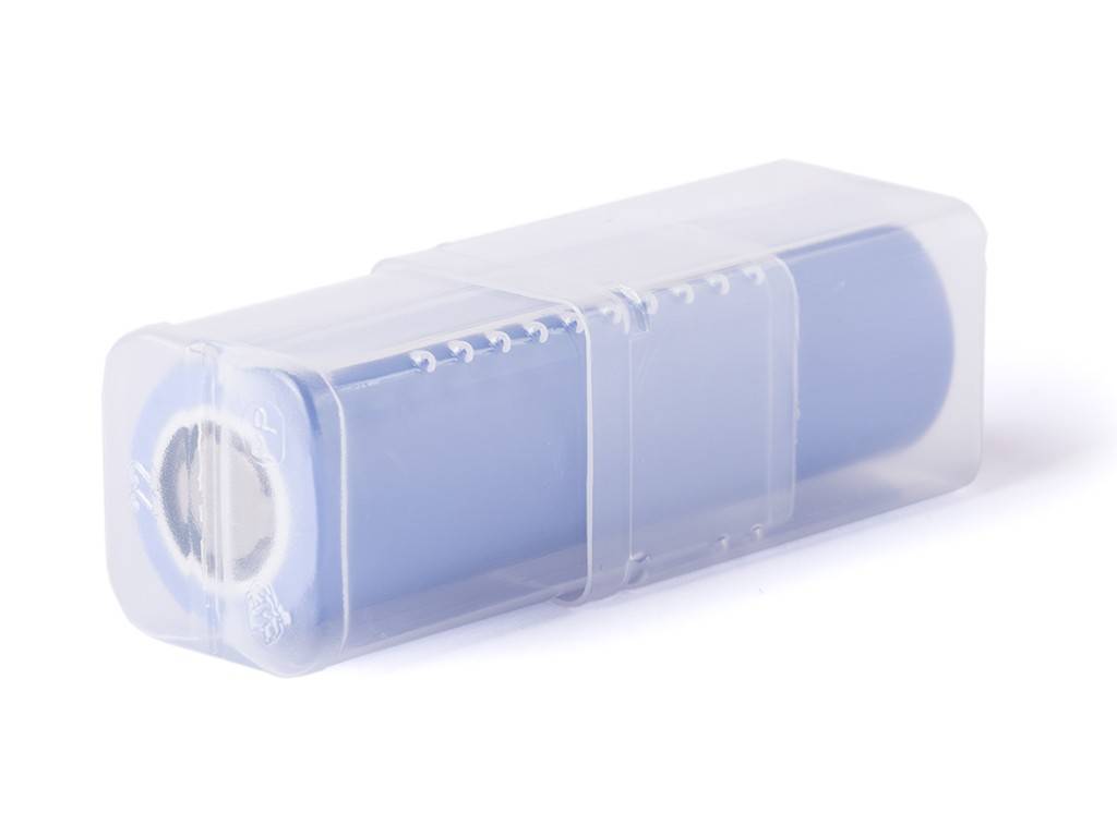 Flexible Aufbewahrungsbox für 1 Stück Akku 21700, 20700, 18650, 18500-1