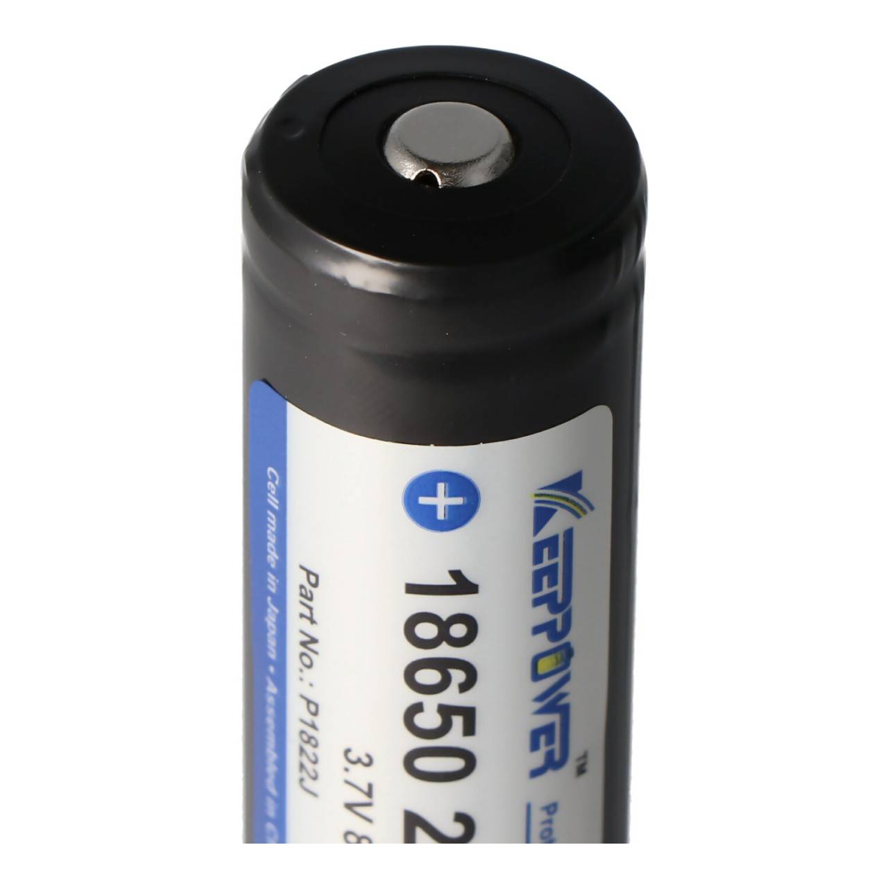 Keeppower 18650 - 2200mAh, 3,7V Li-Ion-Akku geschützt 68,9x18,5mm-1