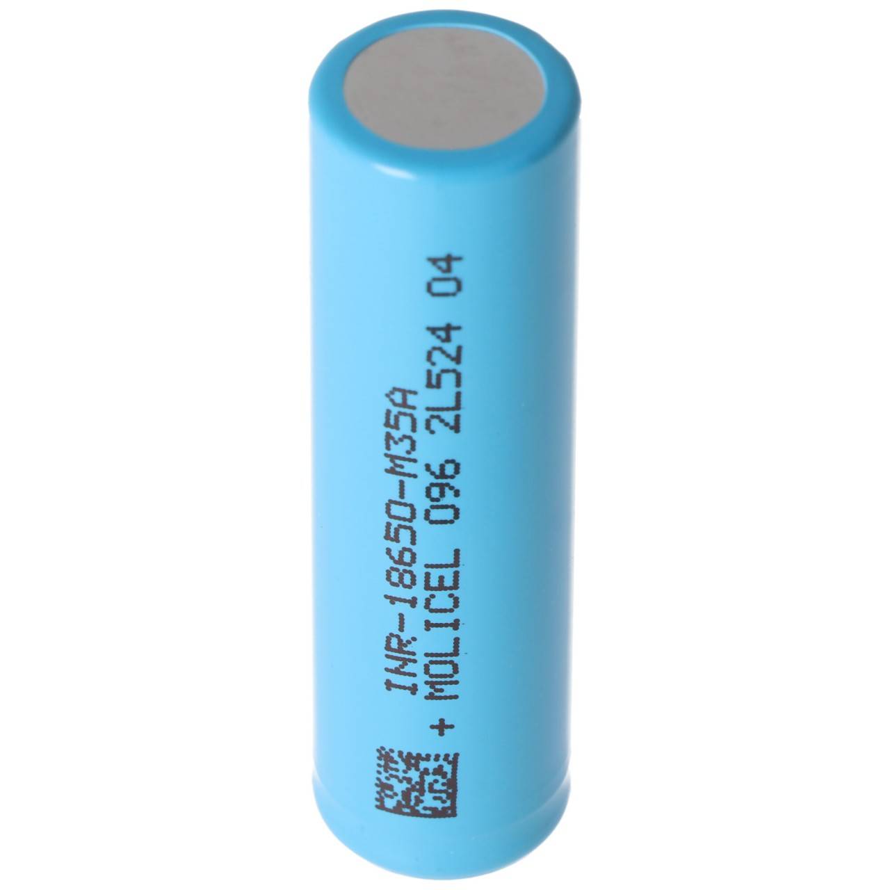 Molicel INR18650-M35A 3500mAh 10A Li-Ionen-Akku, 3,6V - 3,7V ungeschützt, flat top, Abmessungen 65x18,45mm-1