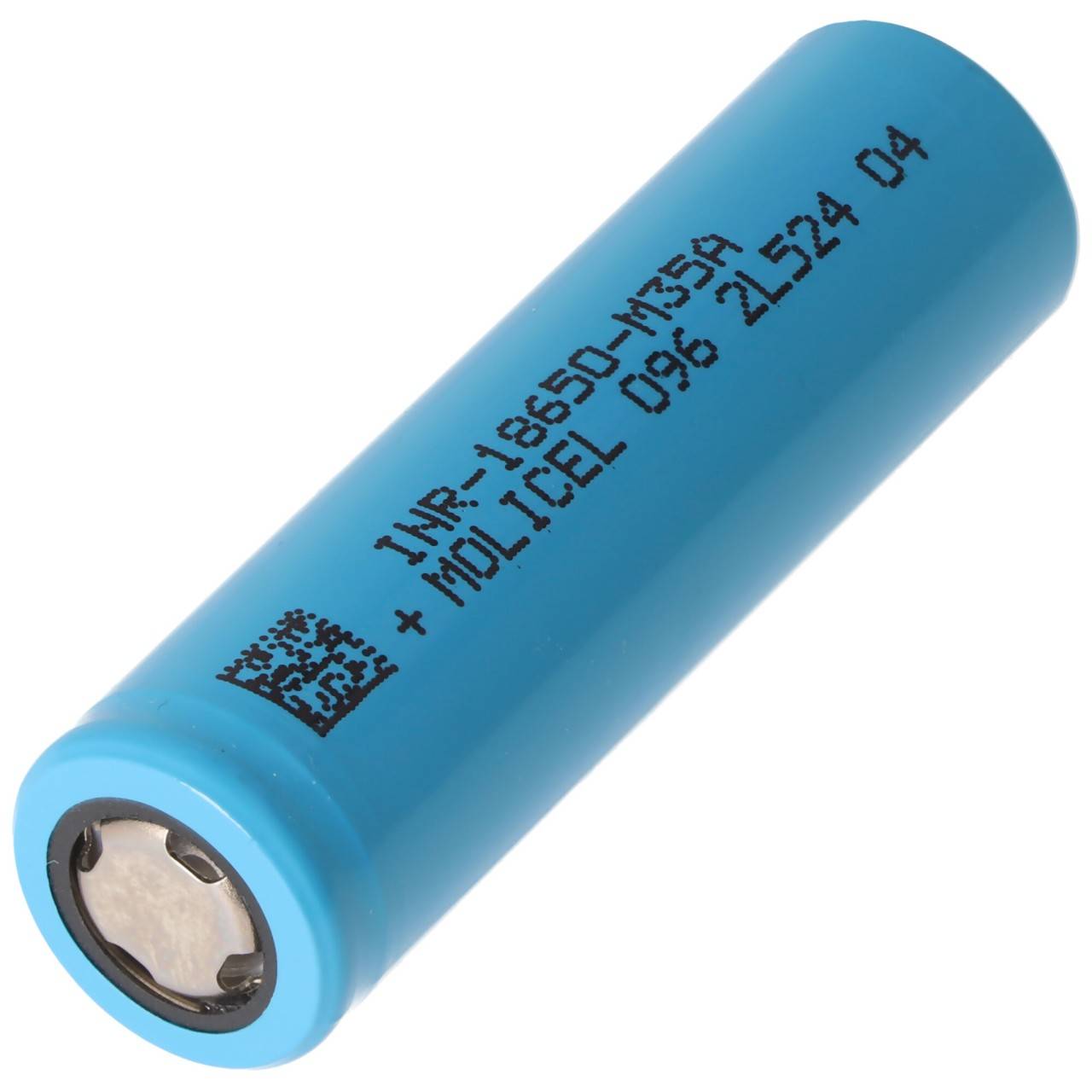 Molicel INR18650-M35A 3500mAh 10A Li-Ionen-Akku, 3,6V - 3,7V ungeschützt, flat top, Abmessungen 65x18,45mm-2