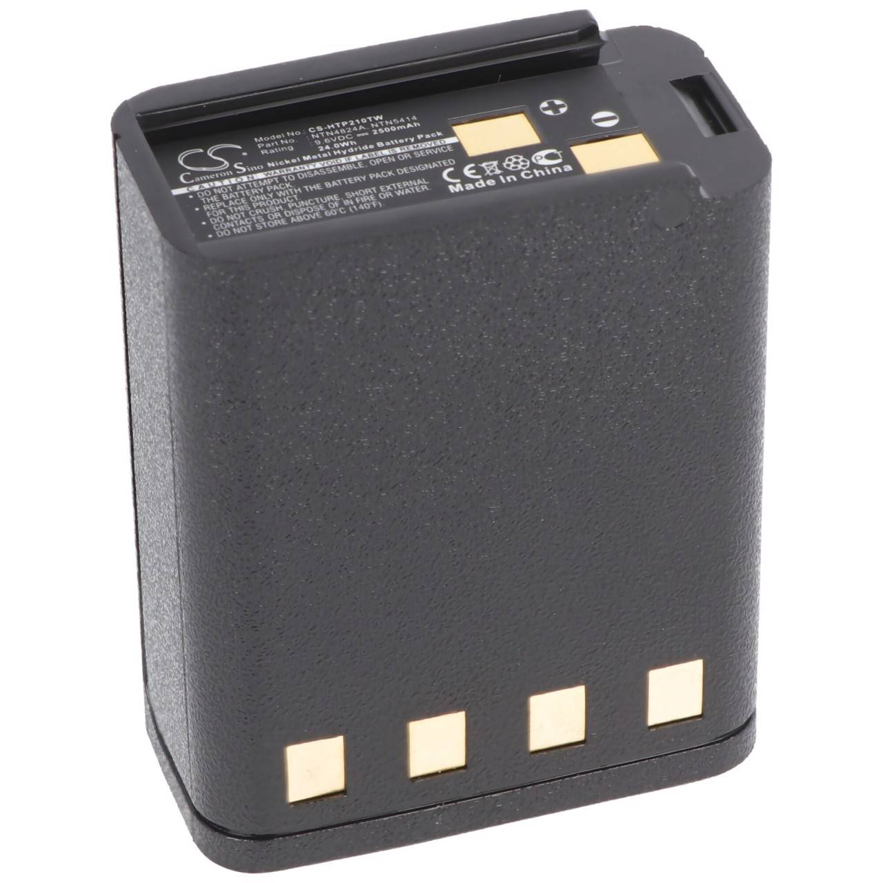Akku passend für Motorola HT600, MT1000, Bullard BNH-5447TIC, BU32H1-A, 9,6V, 2500mAh-2
