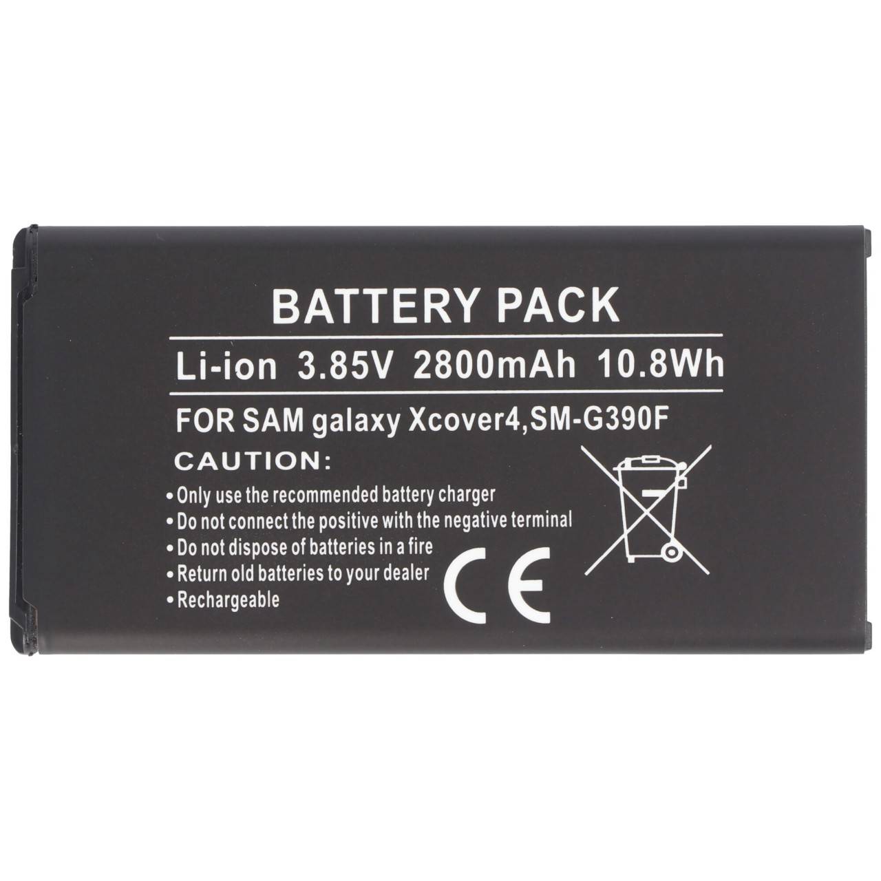 Akku passend für den Samsung Galaxy Xcover 4 Akku SM-G390F, EB-BG390BBE, EB-BG390BBEGWW-0