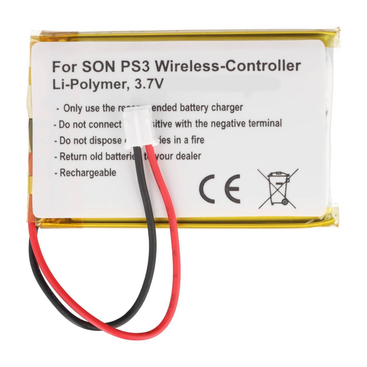 AccuCell Akku passend für Sony PS3 Sixaxis Controller, 950mAh-2